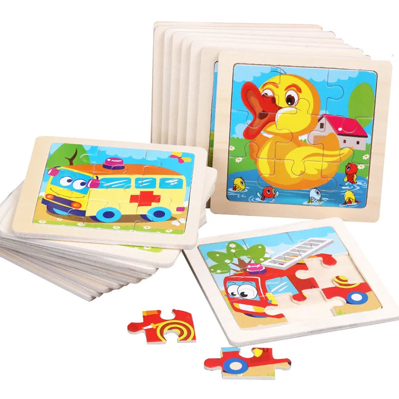 Puzzle en Bois Montessori