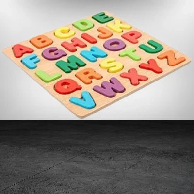 Puzzle Alphabet Bois - MontessoriToys™ - Alphabet - KID EVEIL