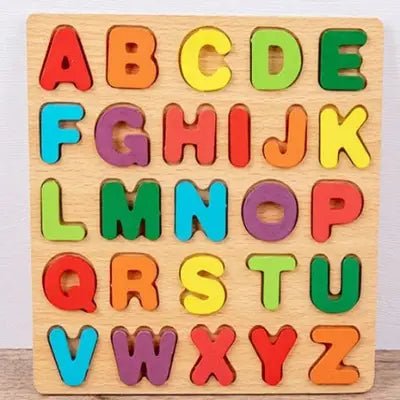 Puzzle Alphabet Bois - MontessoriToys™ - Alphabet - KID EVEIL