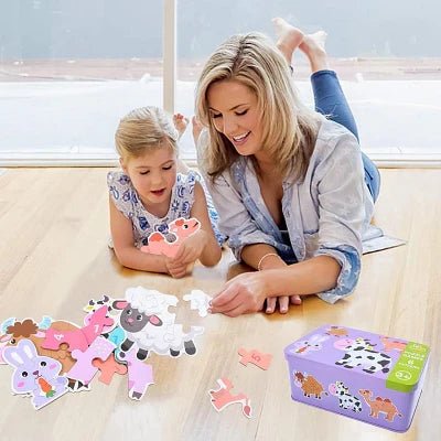 Puzzle Montessori - BabyPuzzle™ - Bétail - KID EVEIL