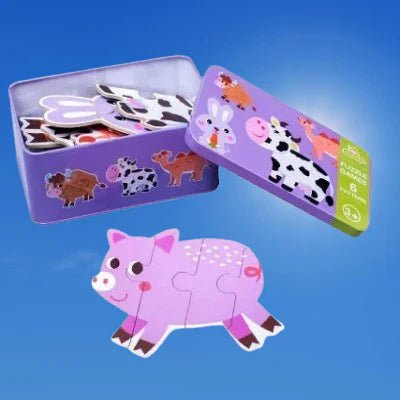 Puzzle Montessori - BabyPuzzle™ - Bétail - KID EVEIL